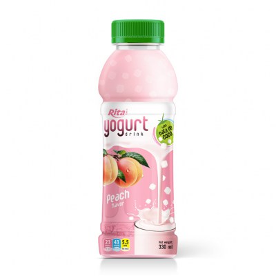 Yogurt Peach 330ml Pet bottle