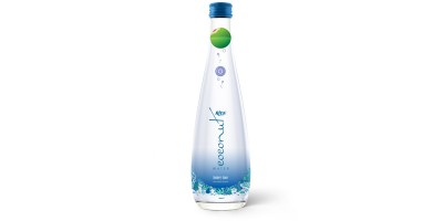 Coconut water with blueberry in glass bottle 300ml from RITA US