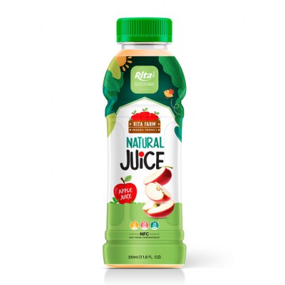 natural organic apple  juice 330ml 