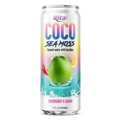 RITA-US-1635574893:0003_Coco-Sea-Moss-Coconut-water-with-sea-moss-Strawberry-and-Lemon-Flavor-325ml-sleek-can---RITA-Beverage