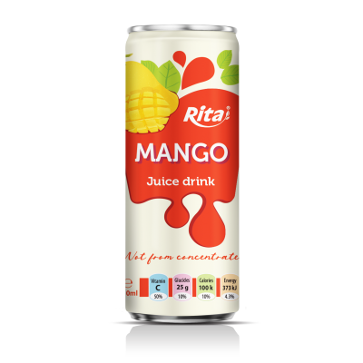 Fresh natural mango fruit juice