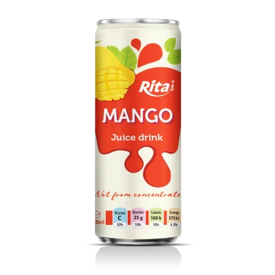 Fresh natural mango fruit juice