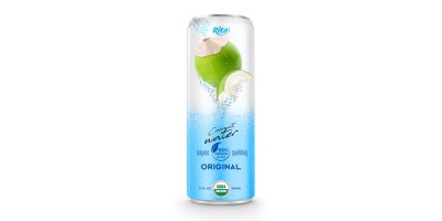Coco Organic Sparkling 320ml in can from RITA US