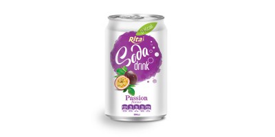 330ml Soda drink passion Flavour from RITA INDIAN