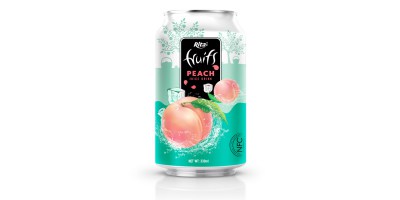Private label products Peach juice 330ml from RITA US