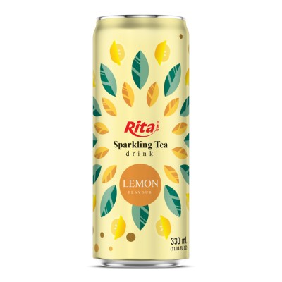 RITA-US-620863691_Sparkling-Tea-drink-lemon-flavor-non-alcoholic-330ml-sleek-can