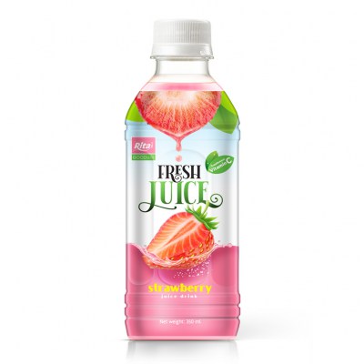 Fresh original  Strawberry juice 350ml Pet Bottle