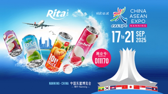 Flavors Without Borders – Rita Beverage at China-ASEAN Expo Flavors Without Borders – Rita Beverage at China-ASEAN Expo