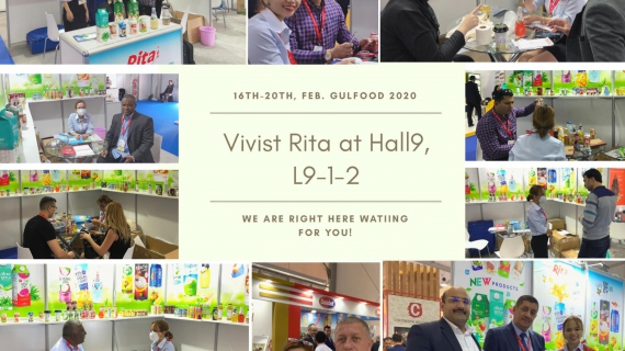 Rita Food & Drink Co., Ltd has a excellent performance in Gulfood 2020