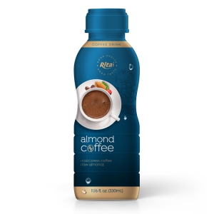 wholesale beverage almond Coffee 330ml in PP Bottle