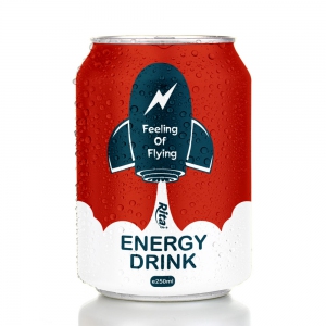 Energy drink 250ml aluminum canned