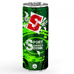 Energy drink 250ml aluminum canned  5