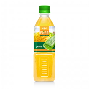 Aloe vera with mango juice 500ml Pet bottle 