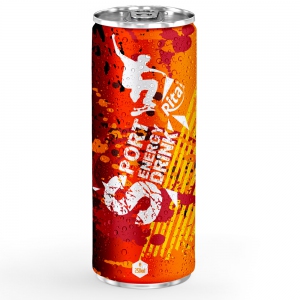 Energy drink 250ml aluminum canned 4