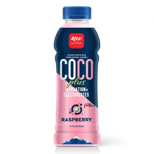 Raspeberry Coconut water  plus Hydration electrolytes
