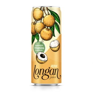 Wholesale Longan juice 330ml Private label Supplier 