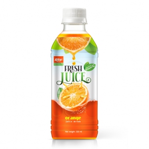 Premium 350ml Pet bottle Orange juice