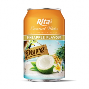 330ml short can Rita coconut water with pineapple 