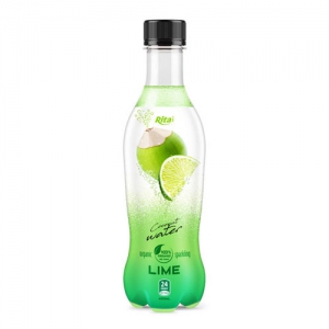 pet bottle 400ml spakling Coconut water lime