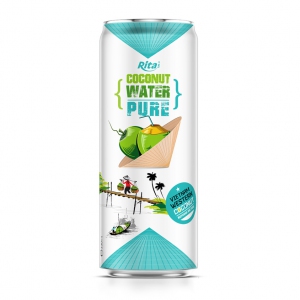 Pure coconut water Vietnam 330ml own brand