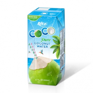 Beverage  Supplies Coco water 200ml Aseptic