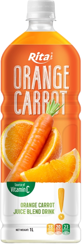 Rita Orange Carrot Juice Blend Drink 1L PET Bottle