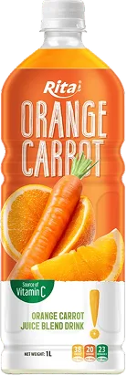 Rita Orange Carrot Juice Blend Drink 1L PET Bottle