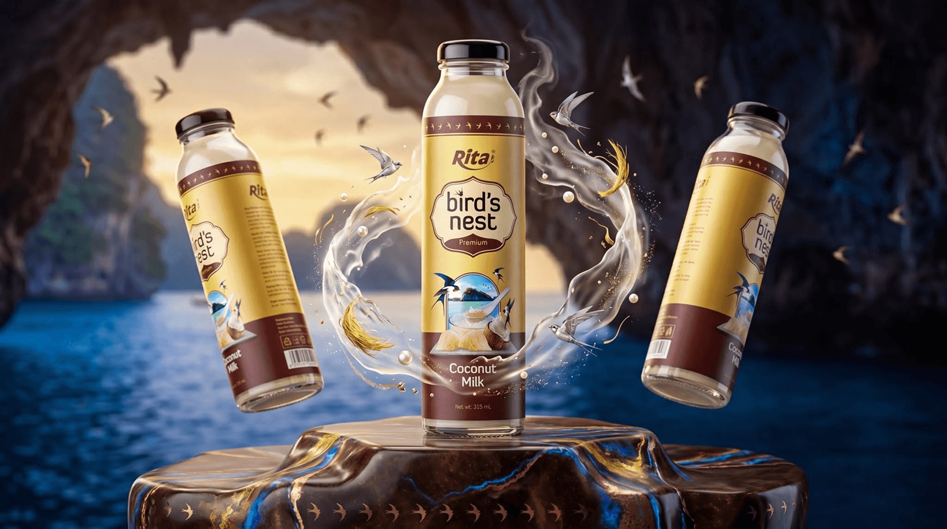 RITA Bird's Nest Coconut Milk
