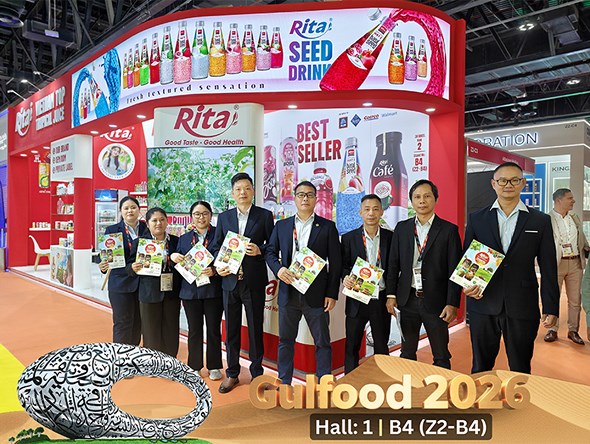 RITA team welcoming partners at Gulfood 2026