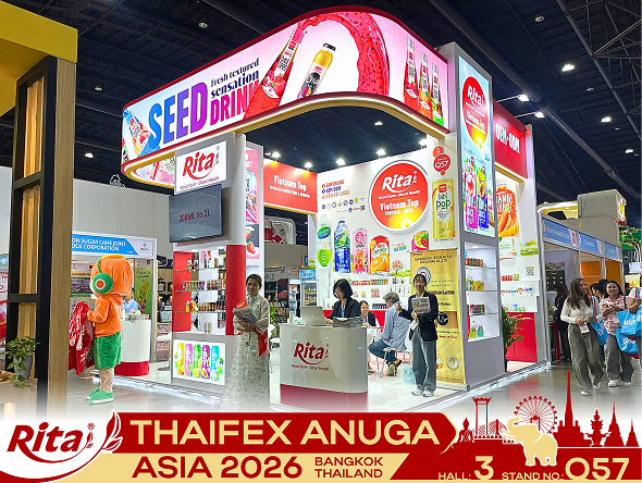 RITA beverages showcased at THAIFEX Asia 2026