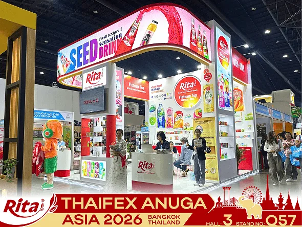 RITA beverages showcased at THAIFEX Asia 2026