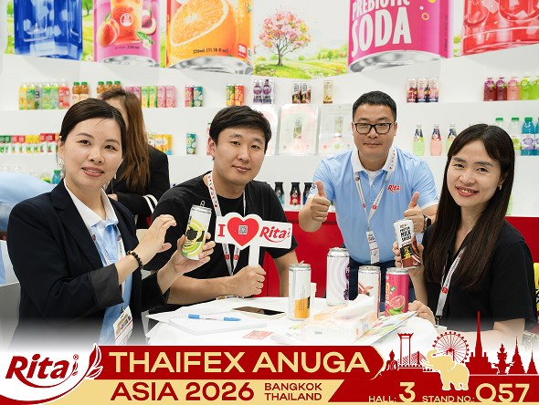 Visitors at the RITA stand during THAIFEX Asia 2026
