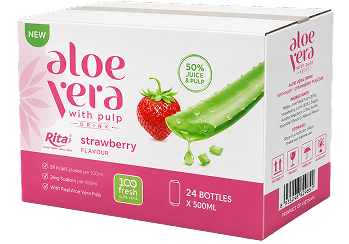 Aloe Vera Strawberry pack