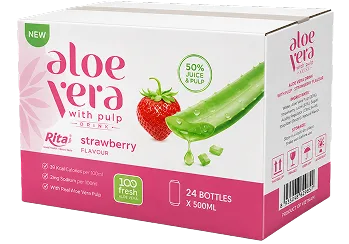 Aloe Vera Strawberry pack